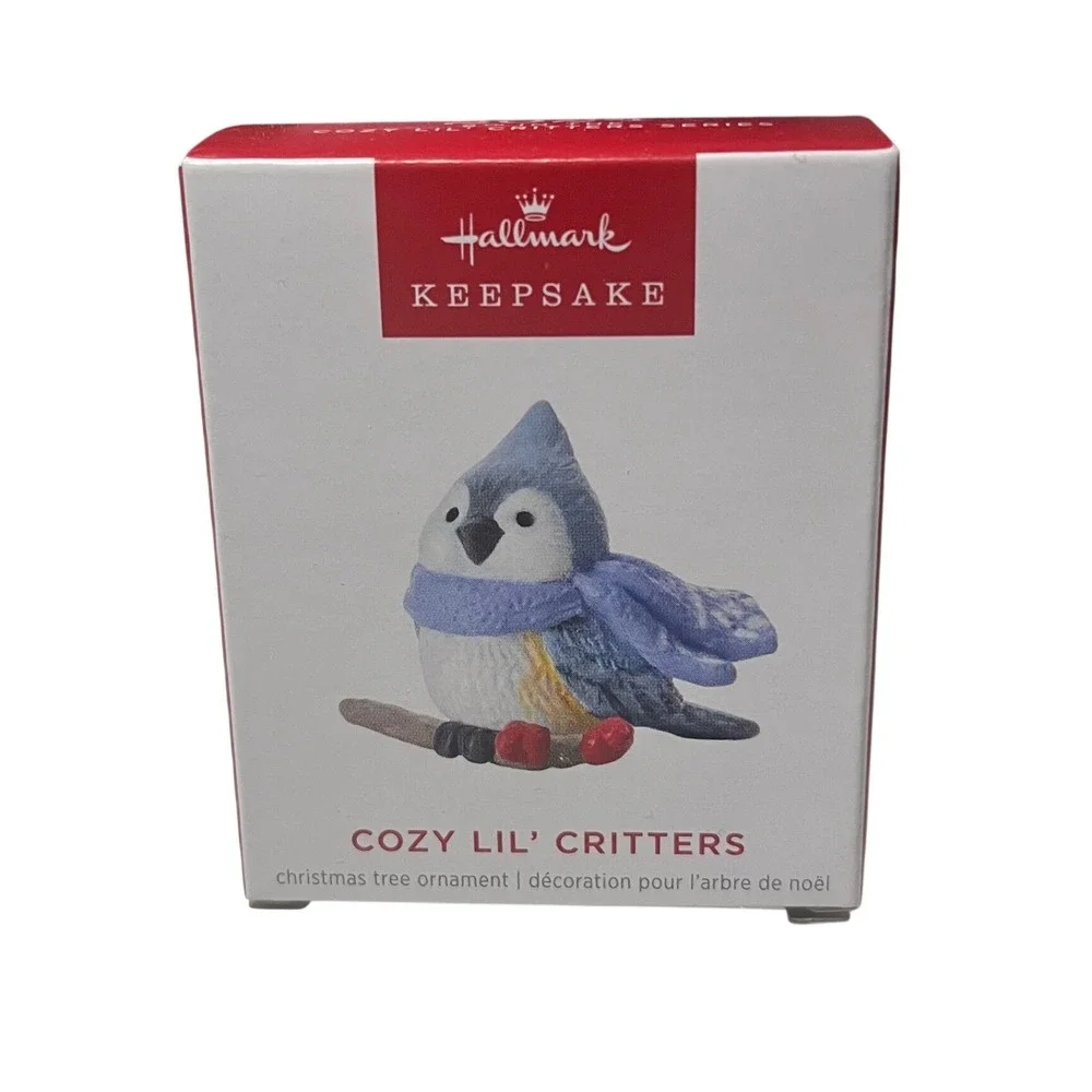 Hallmark 2024‎ COZY LIL' CRITTERS 6th Miniature Ornament